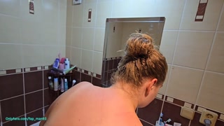 Behind Closed Bathroom Doors: Her Private Shower Time Captured Just for You