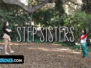 Sexy Step Sisters Angel Ritche & Aubree Valentine Become BFFs (Step Brothers Parody) - SFW Full Video