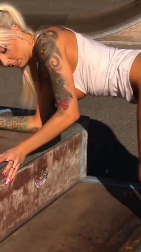 Epic moment from &quot;German Teen Fuck Outdoor on Playground with Ugly Fat Guy&quot;