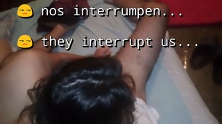 They interrupt them while they caressed each other even so they continue to have a delicious sex