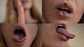 A TINY PARTY IN A GIANTESS'S MOUTH