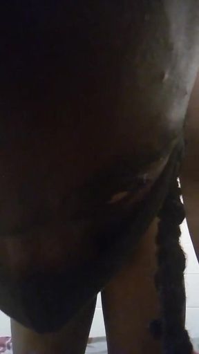 Fat Dick Masked BBC Jerk off Session