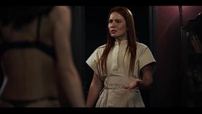 Big Tits Vampire Preys on Redhead - Sexy Lesbian Action Girl on Girl 69