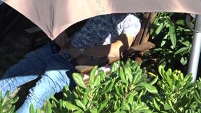 Latino dude fucked bareback by his friend in exhib park