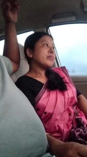 Aunty with Her Boyfriend Catch by Husband