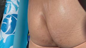 Suntanning Butt