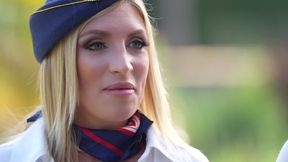 Two Stewardesses Have Sex With A Passenger!
