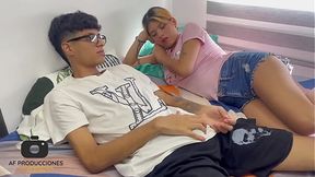 Skinny Latina beauty takes big rod with Viagra