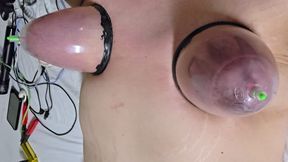 Sissy's Fat and Saggy Udders Get Pumped