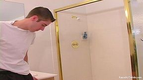 RaunchyTwinks Video: Blain and Nathan's anal bathtub