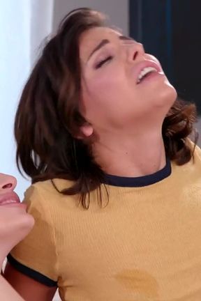 Sexy Maya Kendrick Teaches Adriana Chechik &amp; Gianna Dior Erotic Lesbian Fun After Dumb Test Results