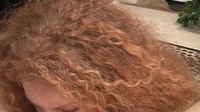Redhead Nympho Wants to Get Some Warm Cum in Her Mouth!