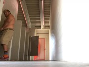 Humping Park Restroom Floor In Tighty Whities