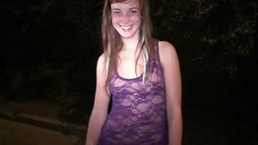 Watching Her Get Ravaged In A Filthy Public Gang Bang Orgy