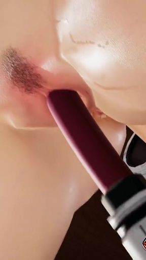 Ritsuko Fuck Machine 3D Hentai - Vibrator Clit Play, DP Dildo Anal Beads Squirt in Uncensored Animation   Clip 1