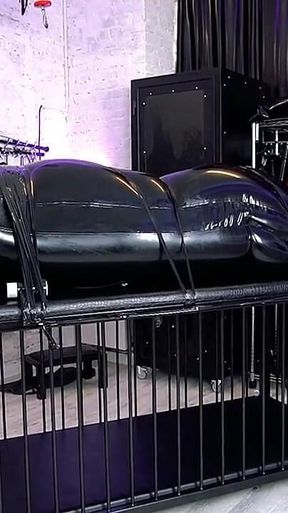 Latex Slave Used and Controlled