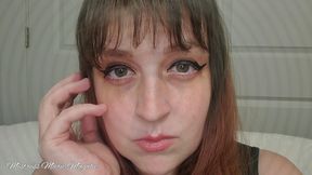 Mesmerized by my hazel eyes