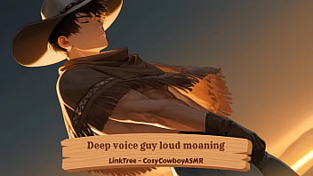 Deep voice guy loud moaning