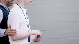 Silver Daddy" - Older Man Fucks barely legal Twink Nickolas Michaels Hardcore Fuck!