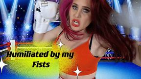 Humiliated by my Fists: Boxing Loser in front of cheering crowd - Mixed Boxing & Muscle Worship Andrea Rosu HDMP4