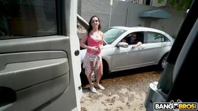 Sexy - Lending A Helping Hand For Some Pussy On The Bang Bus