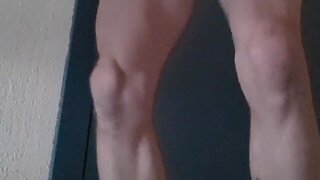 Or teenexploring the common area: heavy cock ring and chains masturbation