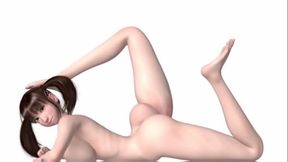 3D HQ Breast Expansion Asian Brunette Big Tits Firm Tits POV Erect Nipples w/ Sound added