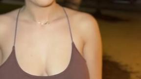 Sinning On South Beach With Gorgeous Brunette Roxie Sinner