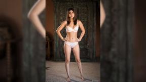 ”Beautiful & curious babes having their first erotic threesome”