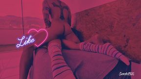 OH MEU DEUS! Incrível ORGASMO ANAL E PORRA NOS PÉS! GARGANTA PROFUNDA! - Sexdoll520