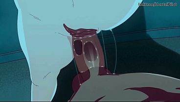 Cartoon Stepsis Gets Handjob & Anal Creampie by Hentai Master