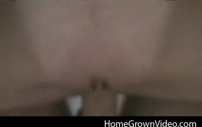 Liza gets a creampie then masturbates for the camera