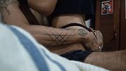 My master caressing my body