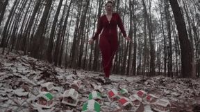 Giantess Galas Footcrush: It is over for your tiny village!!! - 4k