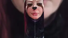 Kinky girl Ana Liz sucks a thick icicle in secret