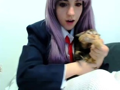 Webcam Teen Strips And Masturbates For Boyfriend