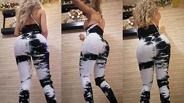 CHICA HERMOSA CULONA BAILANDO ENFRENTE DE SUS SEGUIDORES