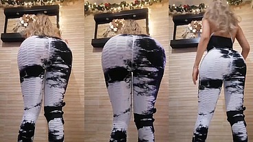 CHICA HERMOSA CULONA BAILANDO ENFRENTE DE SUS SEGUIDORES