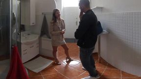 she want to rent an apartament and he pay with his big cock.