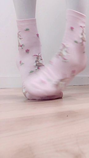 My petite and cute Harajuku girl gets her feet worshipped by a domineering femdo