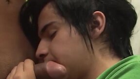 ”Skinny Latino twinks barebacking their wet holes hard”