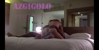 More from my 1st meeting with winchesterchix69 . Latina Hotwife rides my cock while her husband films and enjoys the show...