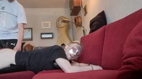 Amateurboy Is Whipped on Hands, Feet and Ass