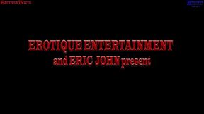 erotique entertainment - 18-year-old slut binky bangs red lipstick on my cock white cum in your pussy eric john live on erotiquetvlive