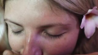 Blonde Date Blowjob