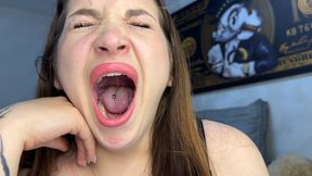 Deep Yawn Fetish POV Play