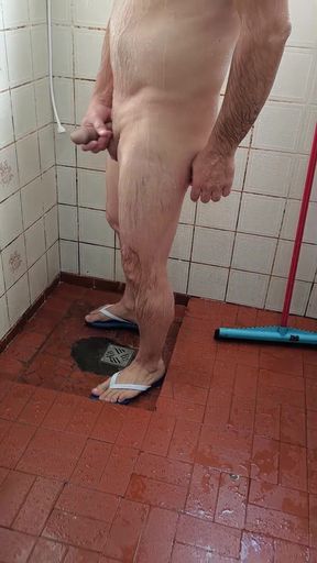 hot mature man showing off naked