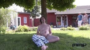 horny busty milf belinda bee loves outdoor fuck