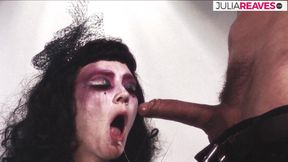 Horny Slut Gets a Load of Cum in Her Cunt