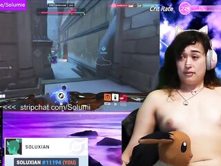 Trans Egirl Kitten Gamer Tries to Win in Overwatch Whilst Viewers Ruin Her Aim with Vibes